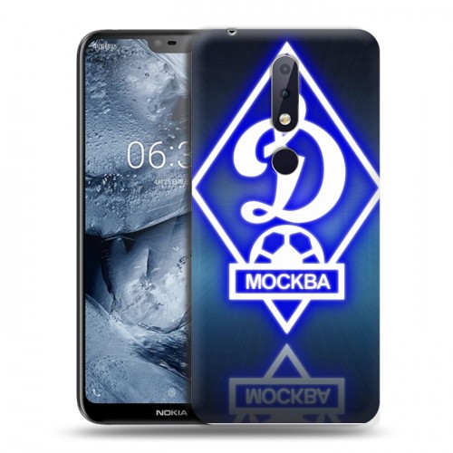 Дизайнерский пластиковый чехол для Nokia 6.1 Plus Динамо