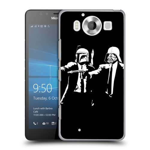 Дизайнерский пластиковый чехол для Microsoft Lumia 950 Звездные войны