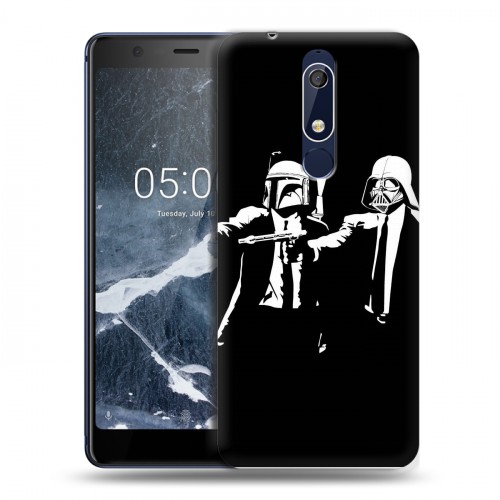 Дизайнерский пластиковый чехол для Nokia 5.1 Звездные войны