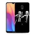 Дизайнерский силиконовый с усиленными углами чехол для Xiaomi RedMi 8A Звездные войны