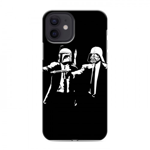 Дизайнерский силиконовый чехол для Iphone 12 Звездные войны
