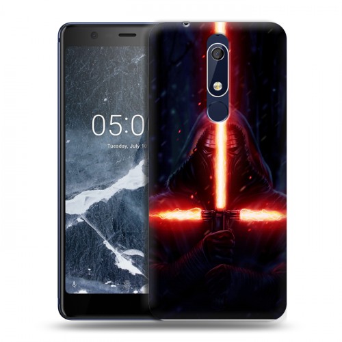 Дизайнерский пластиковый чехол для Nokia 5.1 Звездные войны