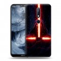 Дизайнерский пластиковый чехол для Nokia 6.1 Plus Звездные войны