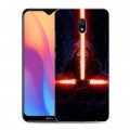 Дизайнерский силиконовый с усиленными углами чехол для Xiaomi RedMi 8A Звездные войны