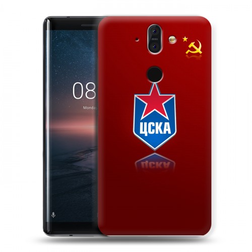 Дизайнерский пластиковый чехол для Nokia 8 Sirocco ЦСКА