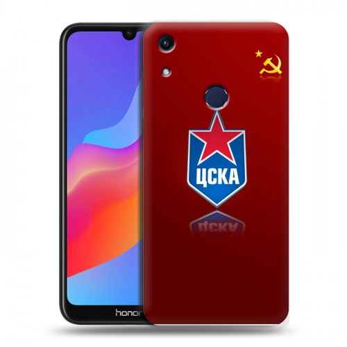 Дизайнерский пластиковый чехол для Huawei Honor 8A ЦСКА