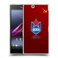 Дизайнерский пластиковый чехол для Sony Xperia Z Ultra  ЦСКА