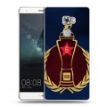 Дизайнерский пластиковый чехол для Huawei Mate S ЦСКА