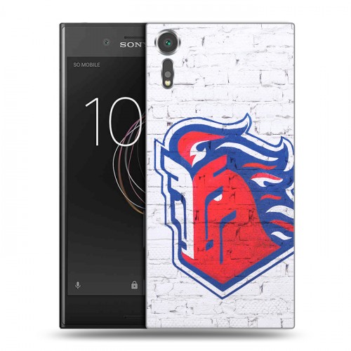 Дизайнерский пластиковый чехол для Sony Xperia XZs ЦСКА