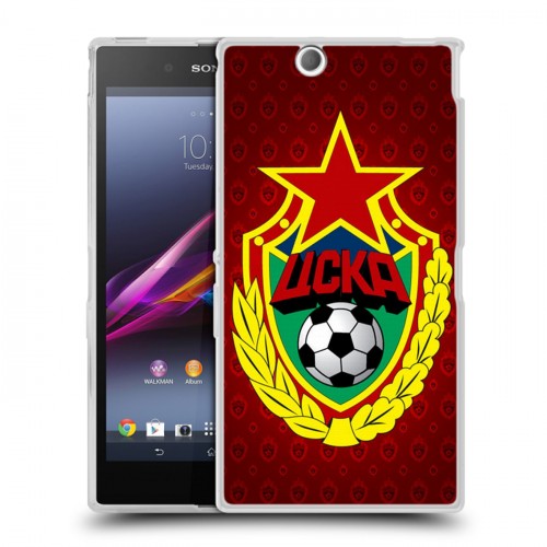 Дизайнерский пластиковый чехол для Sony Xperia Z Ultra  ЦСКА