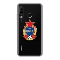 Полупрозрачный дизайнерский силиконовый чехол для Huawei P30 Lite ЦСКА