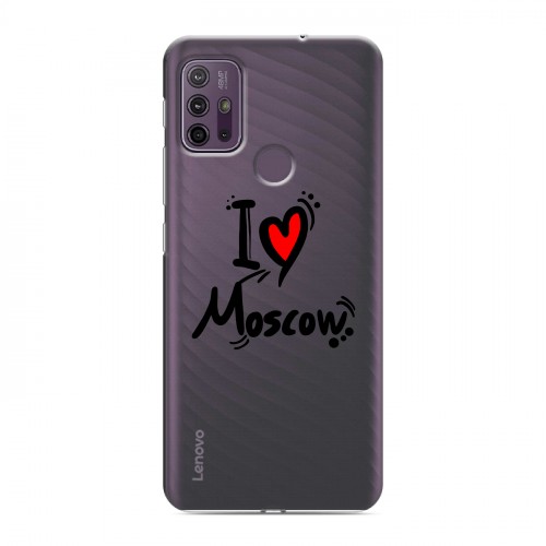 Полупрозрачный дизайнерский пластиковый чехол для Lenovo K13 Note Москва