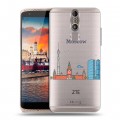 Полупрозрачный дизайнерский пластиковый чехол для ZTE Axon Mini Москва