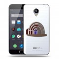 Полупрозрачный дизайнерский пластиковый чехол для Meizu M2 Note Москва