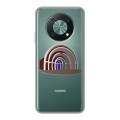 Полупрозрачный дизайнерский пластиковый чехол для Huawei Nova Y90 Москва