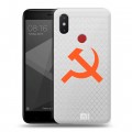 Полупрозрачный дизайнерский силиконовый чехол для Xiaomi Mi8 SE Москва