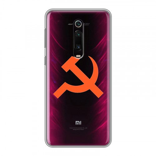 Полупрозрачный дизайнерский силиконовый чехол для Xiaomi RedMi K20 Москва