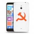 Полупрозрачный дизайнерский пластиковый чехол для Nokia Lumia 1320 Москва