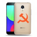 Полупрозрачный дизайнерский пластиковый чехол для Meizu MX4 Pro Москва