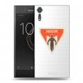 Полупрозрачный дизайнерский пластиковый чехол для Sony Xperia XZs Москва