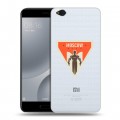 Полупрозрачный дизайнерский пластиковый чехол для Xiaomi Mi5C Москва