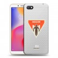 Полупрозрачный дизайнерский пластиковый чехол для Xiaomi RedMi 6A Москва