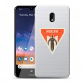 Полупрозрачный дизайнерский силиконовый чехол для Nokia 2.2 Москва