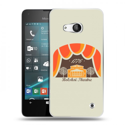 Дизайнерский пластиковый чехол для Microsoft Lumia 550 Москва