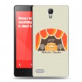 Дизайнерский пластиковый чехол для Xiaomi RedMi Note Москва