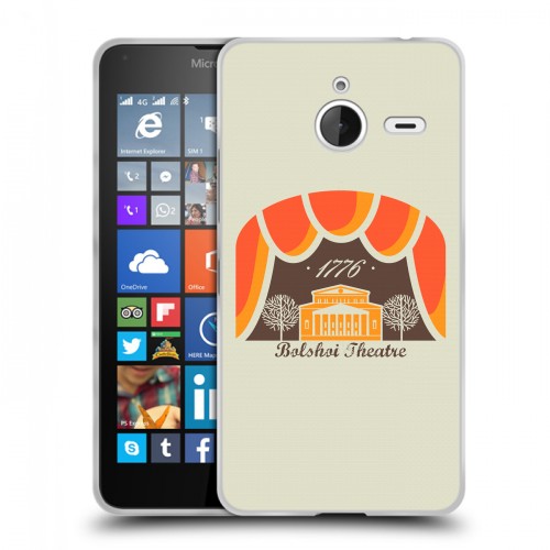Дизайнерский пластиковый чехол для Microsoft Lumia 640 XL Москва
