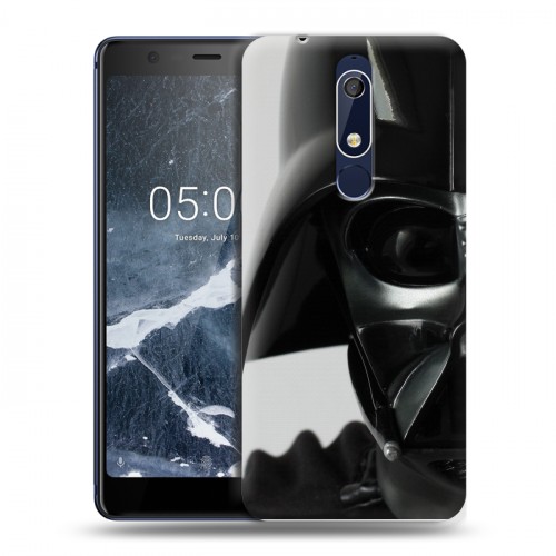 Дизайнерский пластиковый чехол для Nokia 5.1 Звездные войны