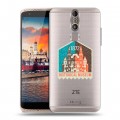 Полупрозрачный дизайнерский пластиковый чехол для ZTE Axon Mini Москва