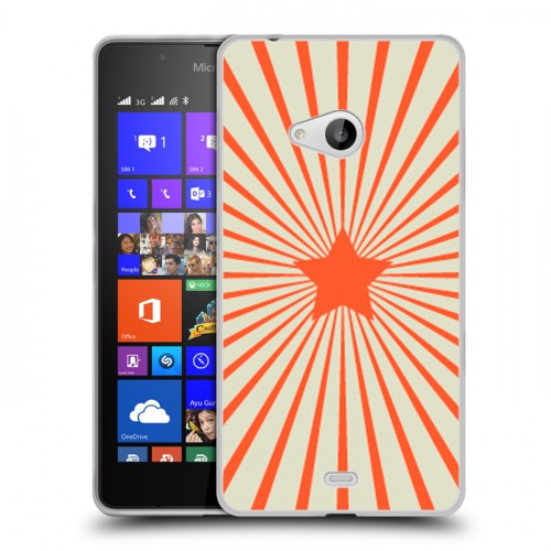 Дизайнерский пластиковый чехол для Microsoft Lumia 540 Москва