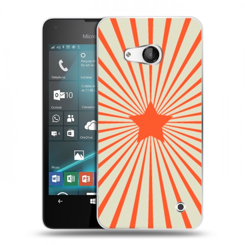 Дизайнерский пластиковый чехол для Microsoft Lumia 550 Москва
