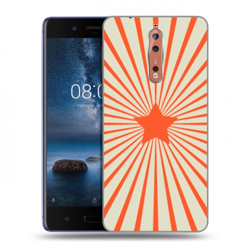 Дизайнерский пластиковый чехол для Nokia 8 Москва