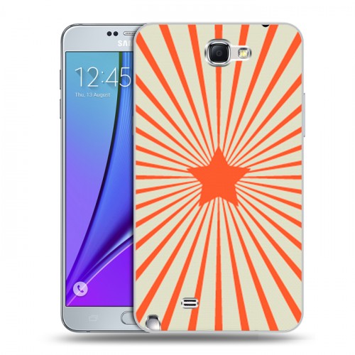 Дизайнерский пластиковый чехол для Samsung Galaxy Note 2 Москва