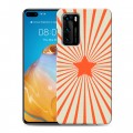 Дизайнерский пластиковый чехол для Huawei P40 Москва