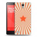 Дизайнерский пластиковый чехол для Xiaomi RedMi Note Москва