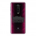 Полупрозрачный дизайнерский силиконовый чехол для Xiaomi RedMi K20 Москва