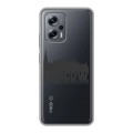 Полупрозрачный дизайнерский пластиковый чехол для Xiaomi Poco X4 GT Москва