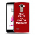 Дизайнерский пластиковый чехол для LG G4 Stylus Москва