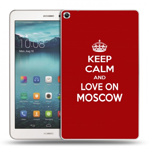 Дизайнерский силиконовый чехол для Huawei MediaPad T1 8.0 Москва