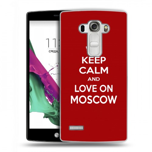 Дизайнерский пластиковый чехол для LG G4 S Москва