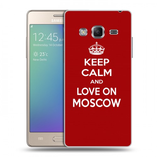 Дизайнерский пластиковый чехол для Samsung Z3 Москва