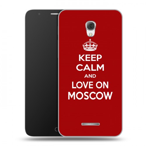 Дизайнерский пластиковый чехол для Alcatel Pop 4 Plus Москва