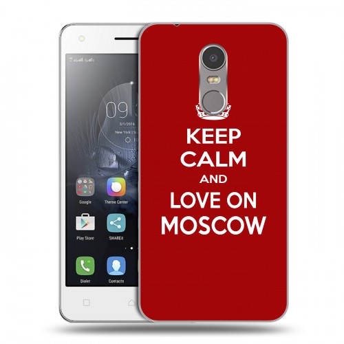 Дизайнерский пластиковый чехол для Lenovo K6 Note Москва