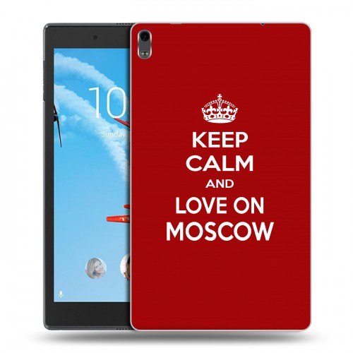Дизайнерский силиконовый чехол для Lenovo Tab 4 8 Plus Москва