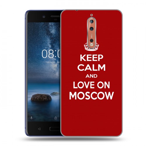 Дизайнерский пластиковый чехол для Nokia 8 Москва