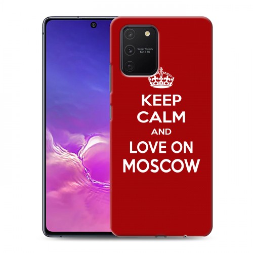 Дизайнерский пластиковый чехол для Samsung Galaxy S10 Lite Москва