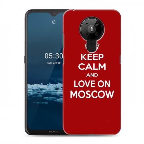 Дизайнерский пластиковый чехол для Nokia 5.3 Москва